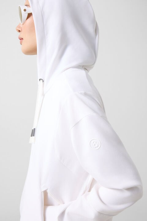 Julietta Jersey Jacket In White