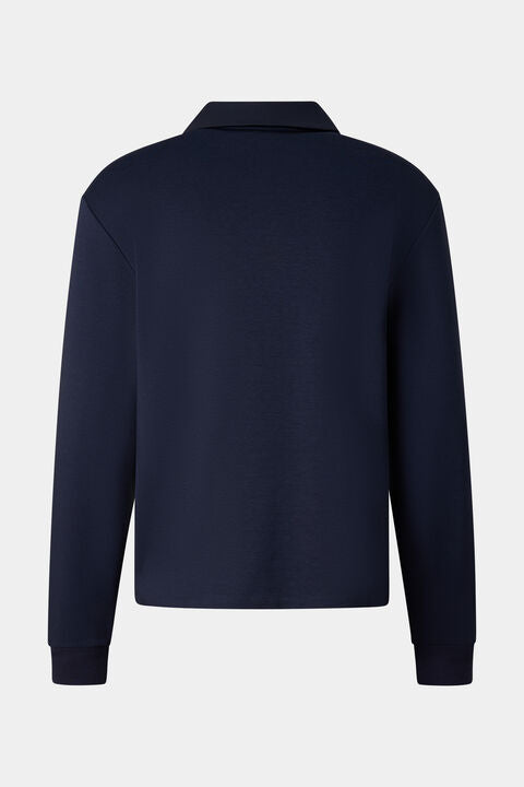 Lionel Polo Sweatshirt In Navy Blue