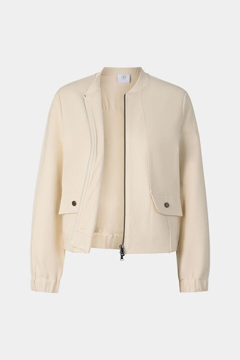 Luisa Jersey Jacket In Cream