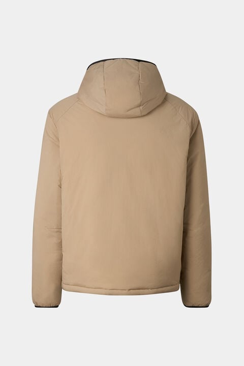 Clio Lightweight Down Jacket In Beige