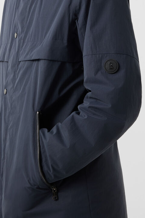 Parka Franky In Navy Blue