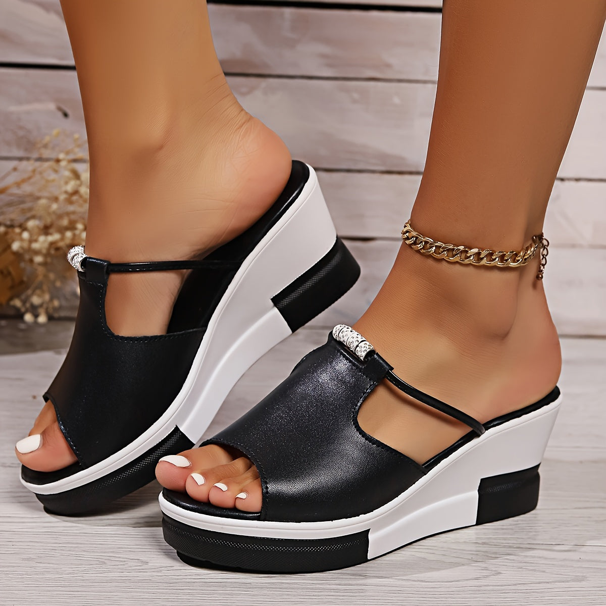 🔥BEST SELLER🔥Comodi sandali ortopedici con plateau da donna!