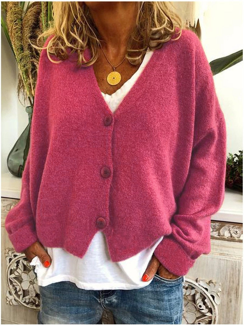 🔥SOLO 36 CAPI RIMASTI - CAPPOTTO IN LANA DA DONNA CON SCOLLO TONDO E MANICHE LUNGHE IN COTONE