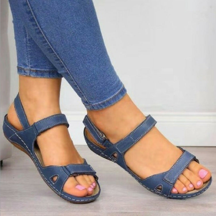 🔥LETZTER TAG 49% RABATT - Premium Sandalen für Damen aus Kunstleder