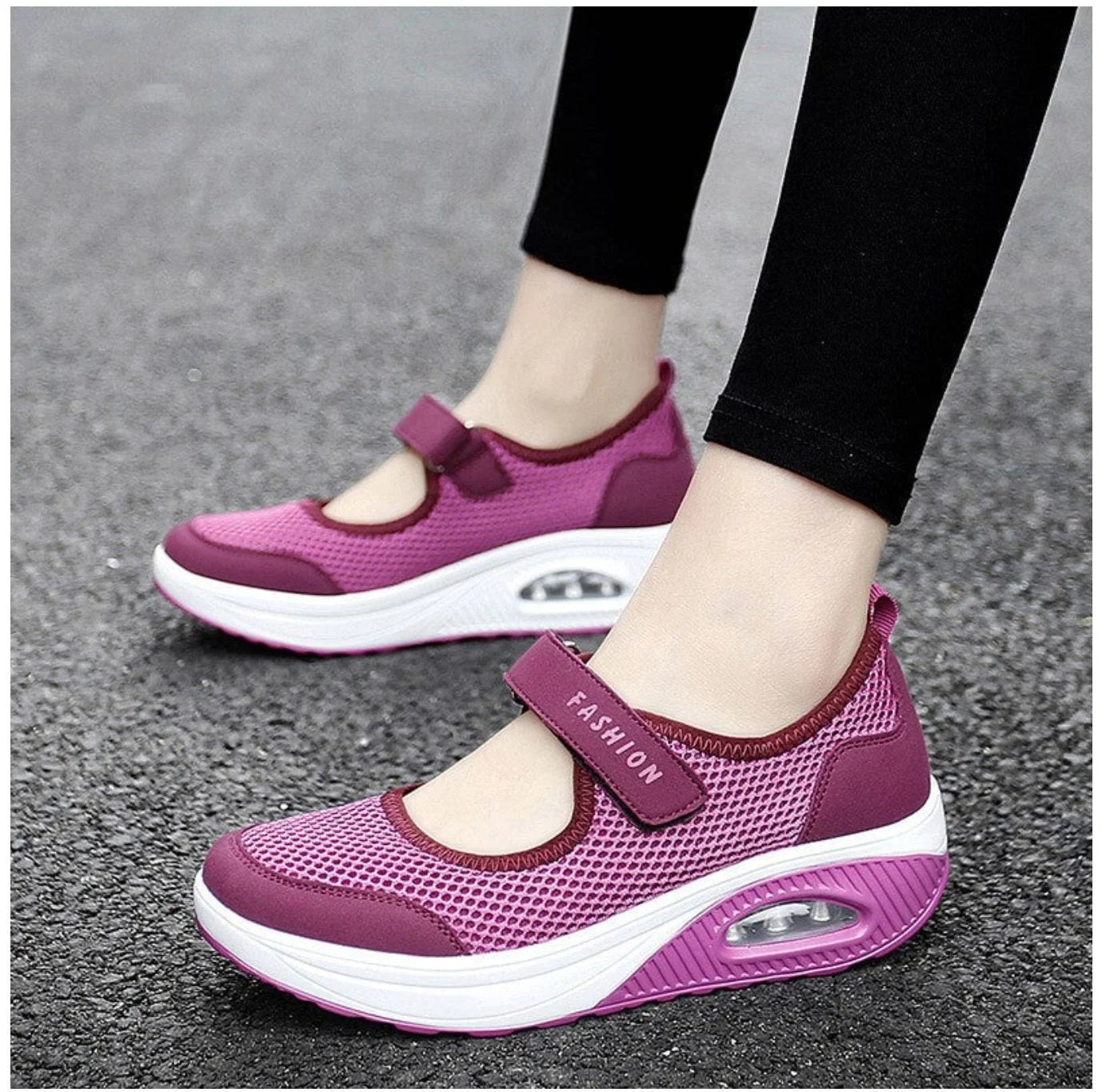 🔥Vendita lampo 2024 -70%🔥Scarpe da passeggio elasticizzate, traspiranti e leggere