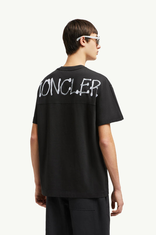 Graffiti Logo Cotton T-Shirt