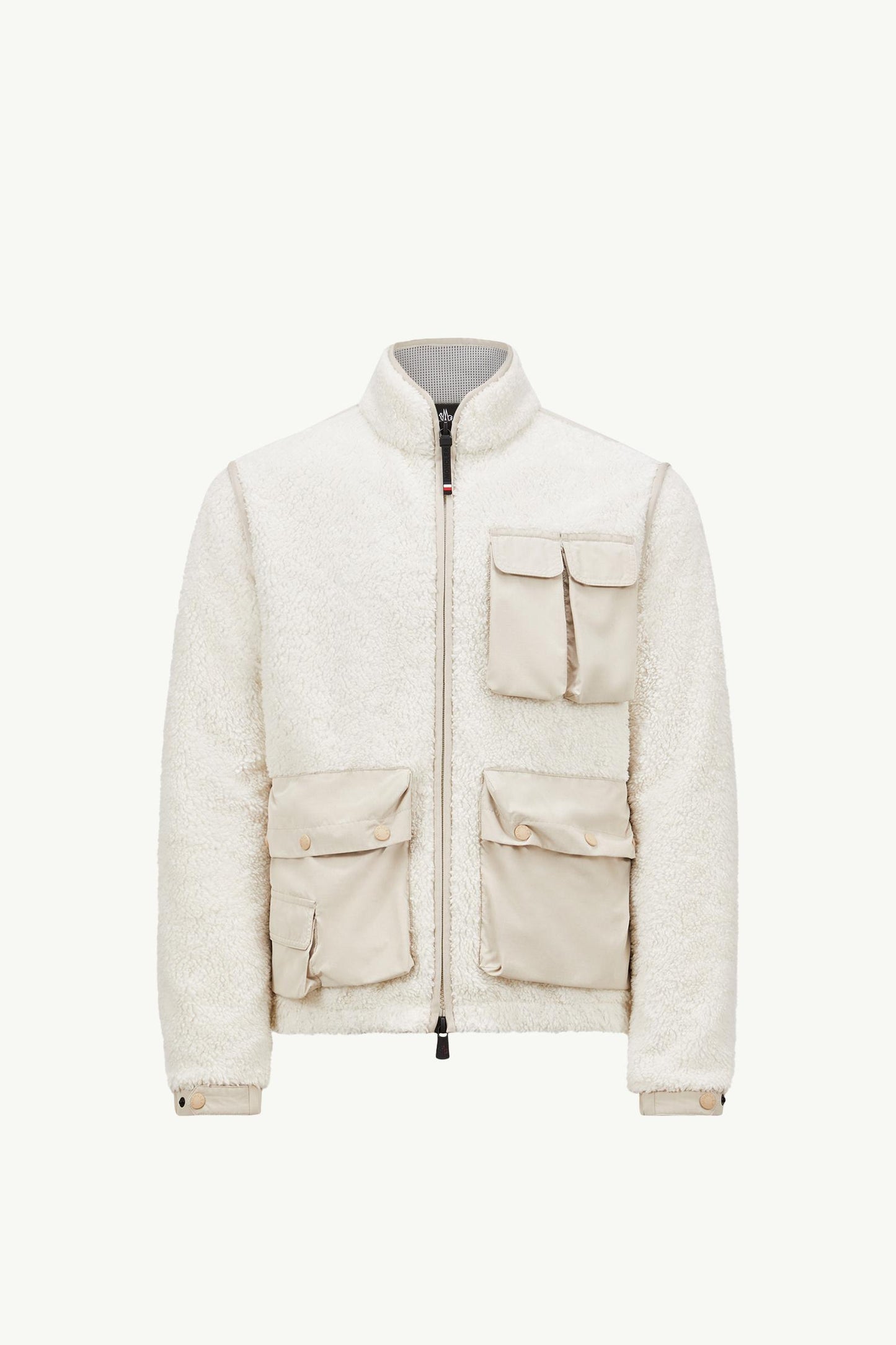 Padded Teddy Zip-Up Sweatshirt