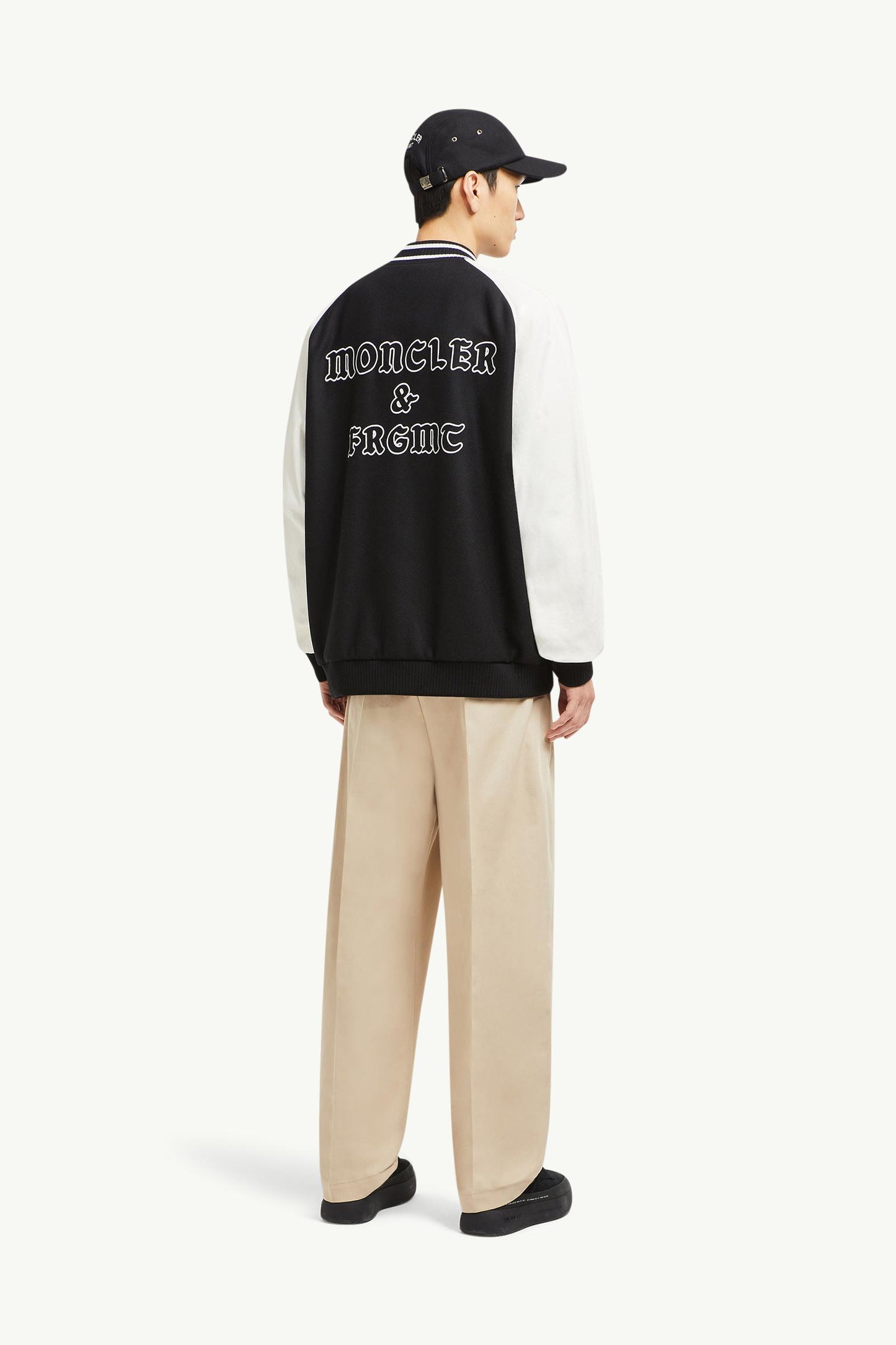 MC x FRGMT Loki Wool & Leather Varsity Jacket