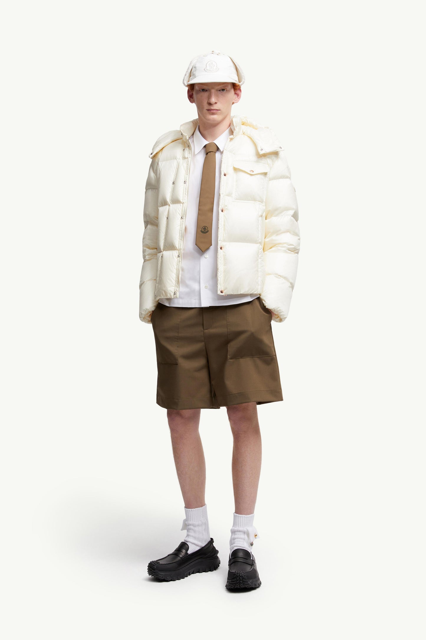 Serfanto Hooded Short Down Jacket