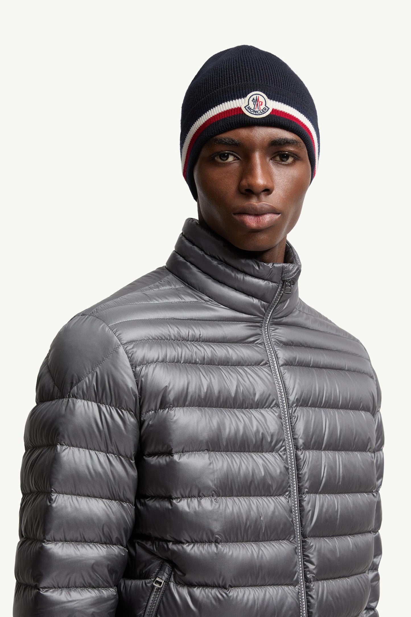 Tricolour Wool Beanie