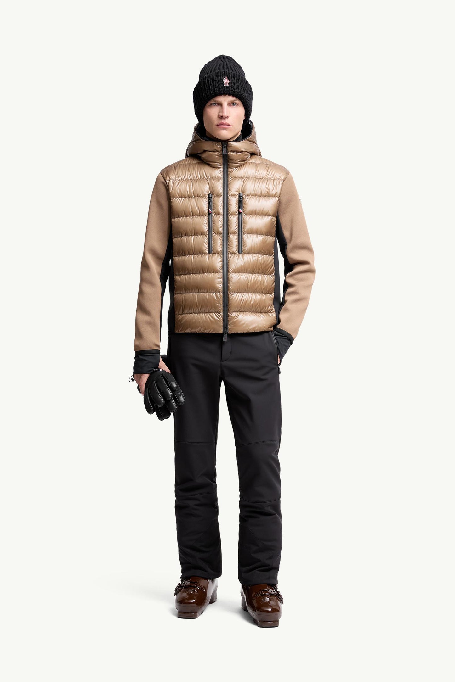 Padded Zip-Up Hoodie