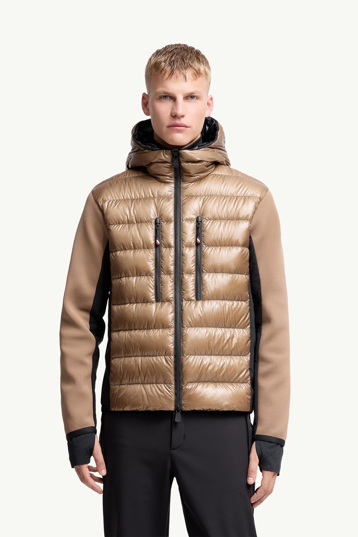 Padded Zip-Up Hoodie