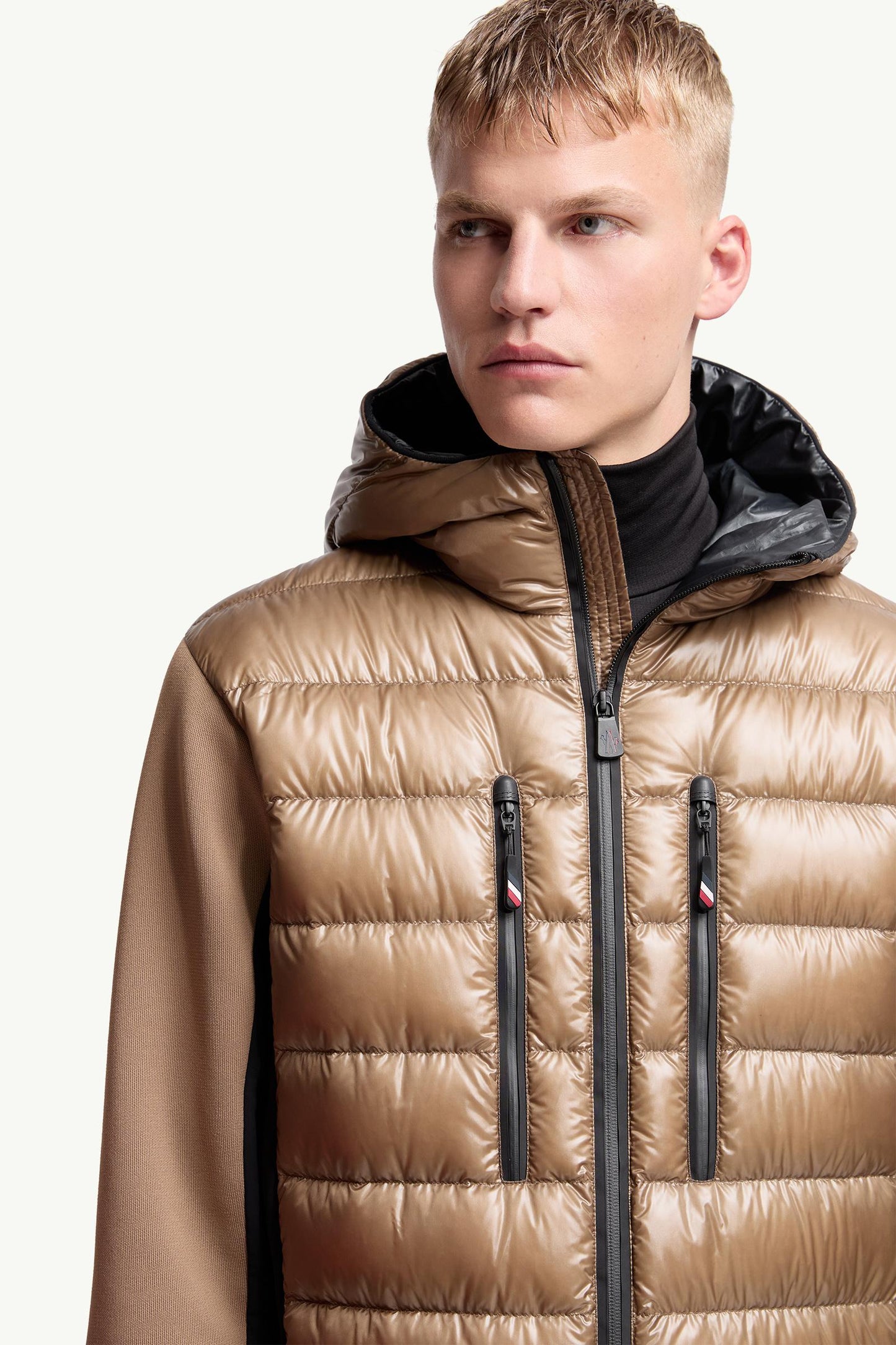 Padded Zip-Up Hoodie