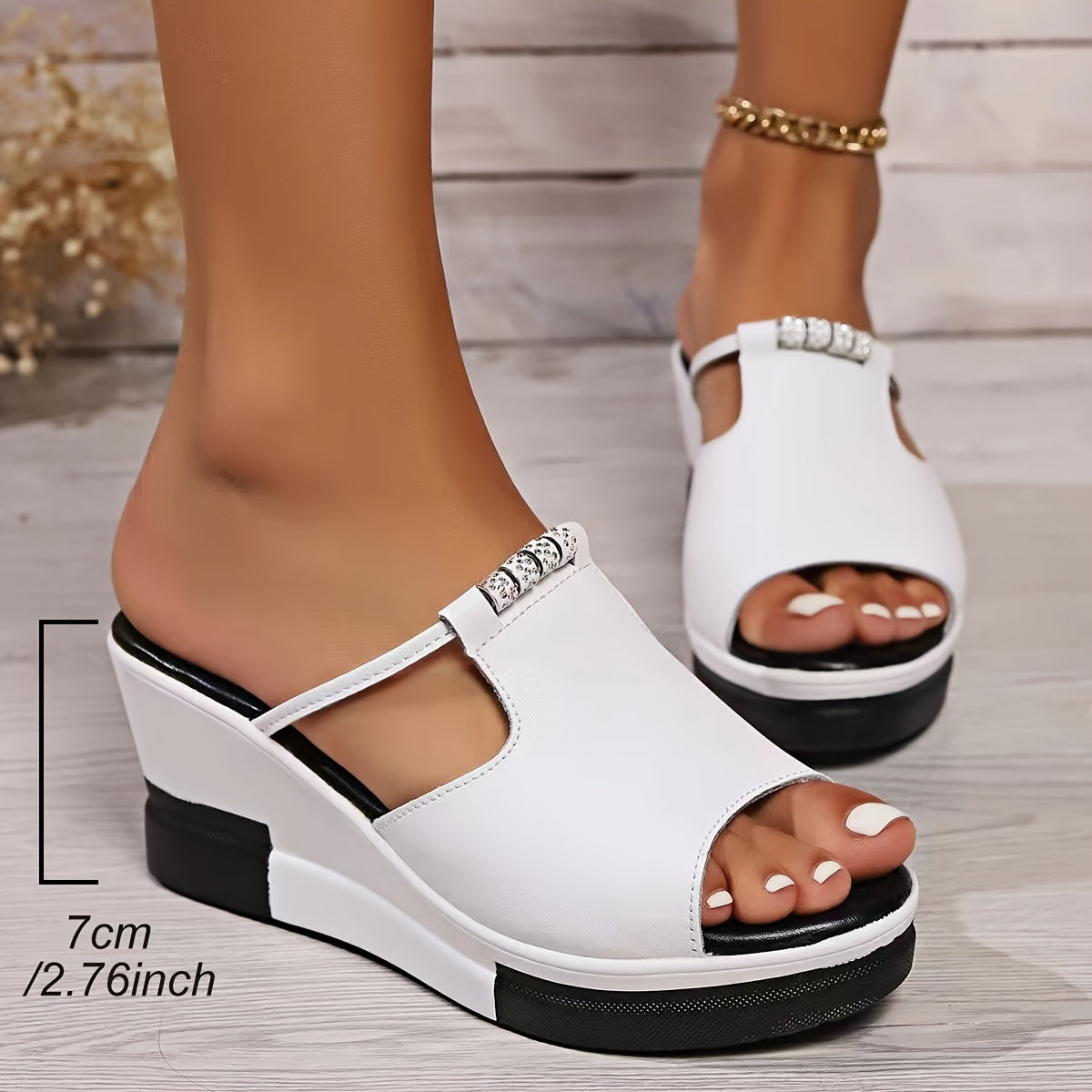 🔥BEST SELLER🔥Comodi sandali ortopedici con plateau da donna!
