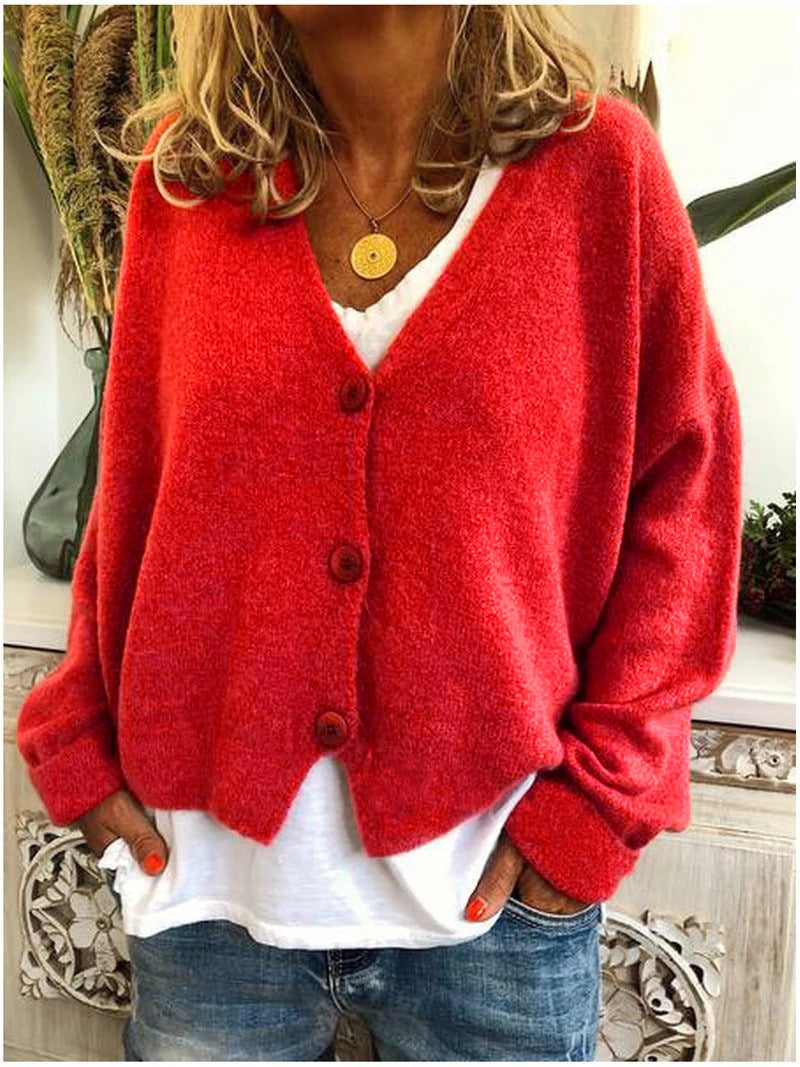 🔥SOLO 36 CAPI RIMASTI - CAPPOTTO IN LANA DA DONNA CON SCOLLO TONDO E MANICHE LUNGHE IN COTONE