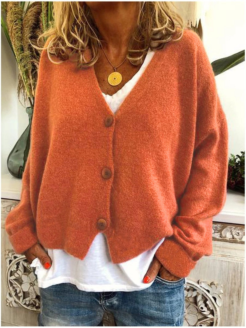 🔥SOLO 36 CAPI RIMASTI - CAPPOTTO IN LANA DA DONNA CON SCOLLO TONDO E MANICHE LUNGHE IN COTONE